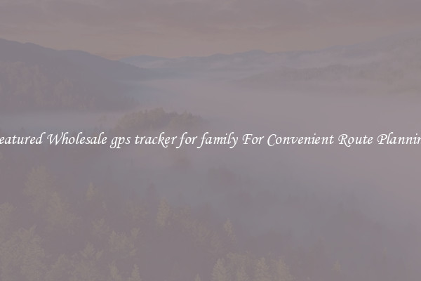 Featured Wholesale gps tracker for family For Convenient Route Planning 