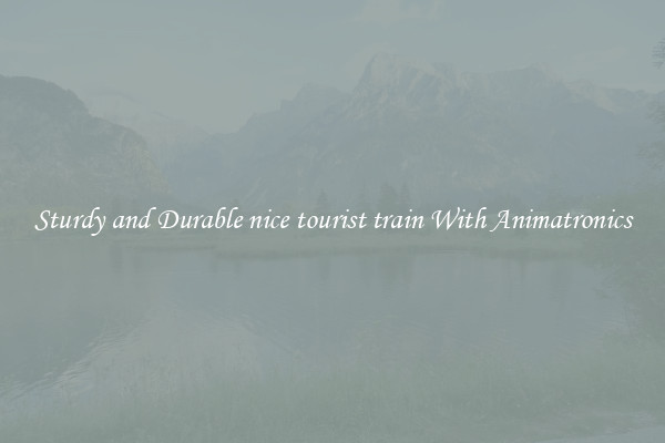 Sturdy and Durable nice tourist train With Animatronics