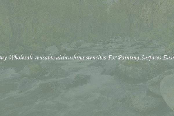 Buy Wholesale reusable airbrushing stenciles For Painting Surfaces Easily