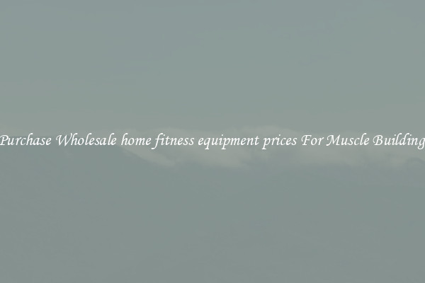 Purchase Wholesale home fitness equipment prices For Muscle Building.