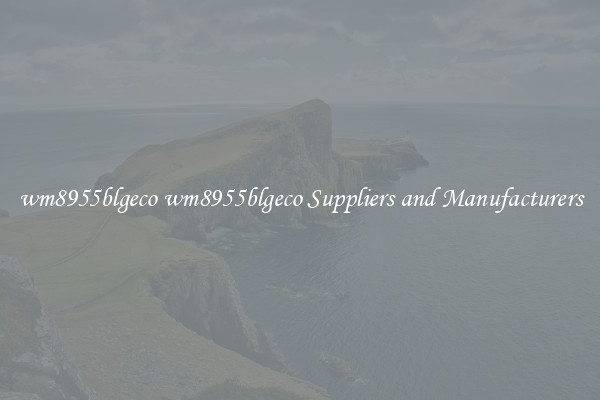 wm8955blgeco wm8955blgeco Suppliers and Manufacturers