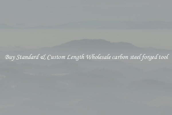 Buy Standard & Custom Length Wholesale carbon steel forged tool