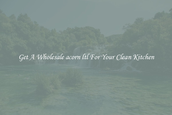 Get A Wholesale acorn ltl For Your Clean Kitchen