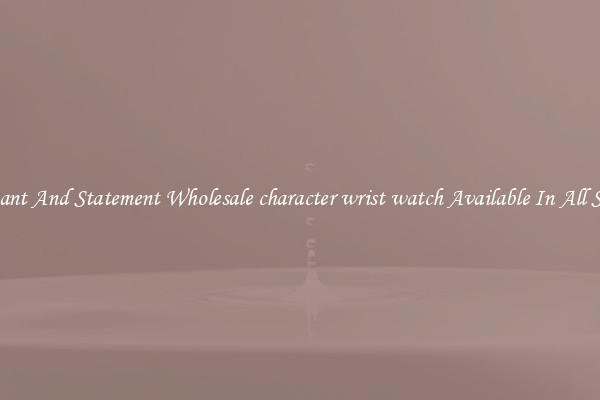 Elegant And Statement Wholesale character wrist watch Available In All Styles