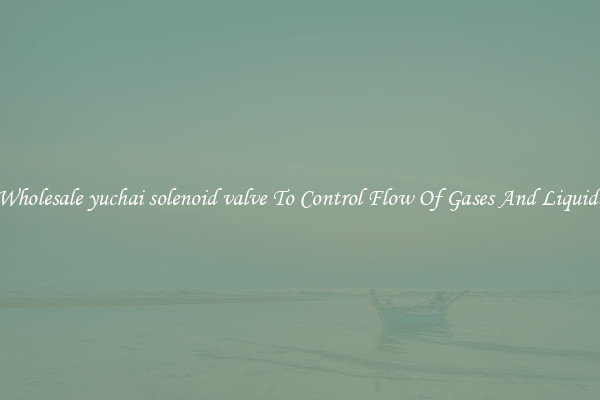 Wholesale yuchai solenoid valve To Control Flow Of Gases And Liquids